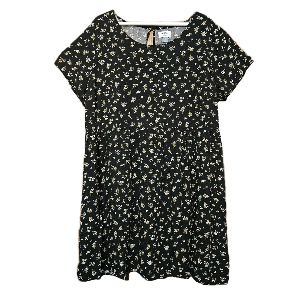 Old Navy Floral T-Shirt Mini Dress
